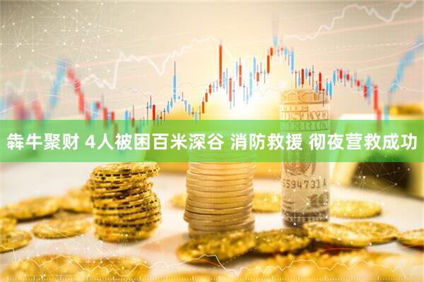犇牛聚财 4人被困百米深谷 消防救援 彻夜营救成功